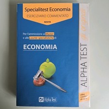 Alpha Test Economia - Specialitest Economia - 2025 - SPEDIZIONE TRACCIATA!!