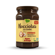 NOCCIOLATA RIGONI CREMA SPALMABILE DARK  SENZA GLUTINE VEGANO SENZA LATTE- BIO