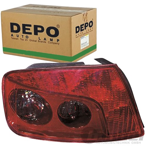 Depo fanale posteriore rosso - depo,