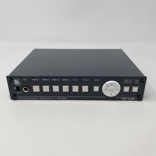 Kramer 440 input - kramer, vp-440