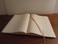 Quaderno A4 edizione speciale copertina dorata