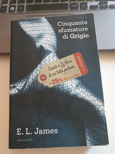 Libro cinquanta sfumature - libro,