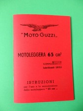 Moto guzzi motoleggera - guzzi, 65cc
