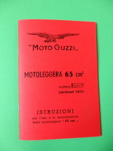 Moto guzzi motoleggera 65cc - guzzi,
