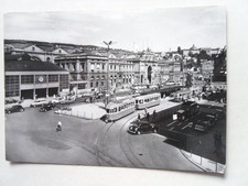 AK Zurigo stazione piazza tram