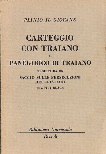 Carteggio con traiano - con,