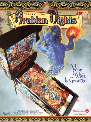 Arabian nights flipper - arabian,