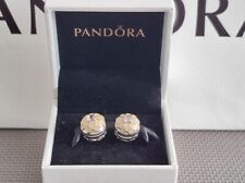 Pandora Coppia di Clip Dalia in Fiore 791828NBP Nuove Originali 