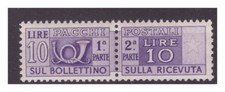 PACCHI POSTALI  1946  -  LIRE