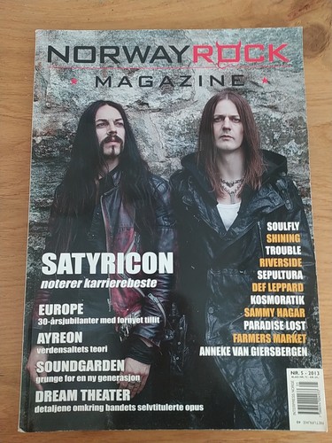 Norway rock magazine fanzine - rock,