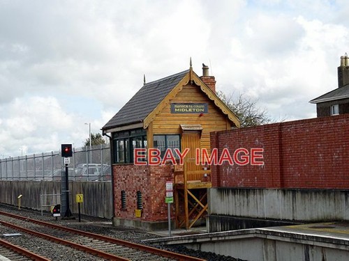 Photo midleton signal box has - ,