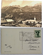 AUSTRIA , HAUS 740m cartolina b/n viaggiata per l'Olanda 1957