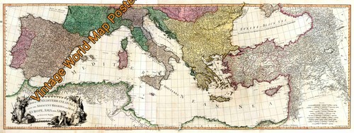 Vecchio poster vintage - , 1785