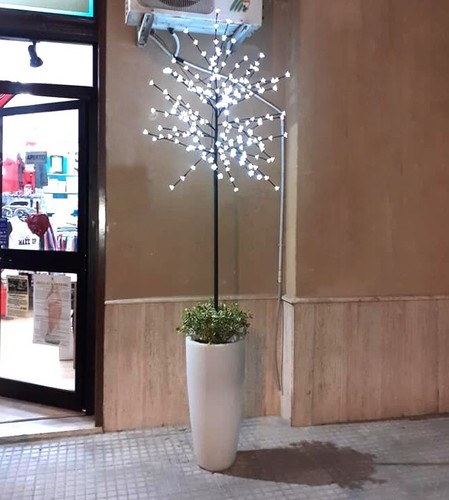 Albero fiore con luci led - in,
