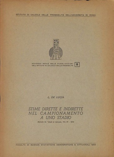 Stime dirette indirette nel - indirette,