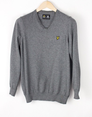 Maglione cotone merino lyle - cotone,
