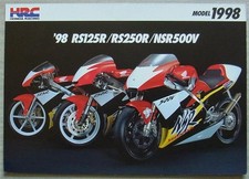 Brochure vendita moto da corsa
