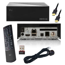 VU+ Zero 4K UHD Sat Digital HDTV Linux Ricevitore DVB-S2X + Wifi Stick Cavo HDMI