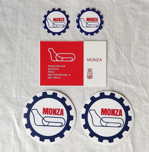 Lotto adesivi stickers monza - 4,