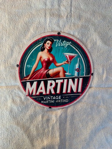 Insegna martini 20x20 cm - 20x20,