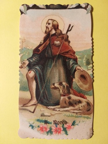 Santino holy card san - -,
