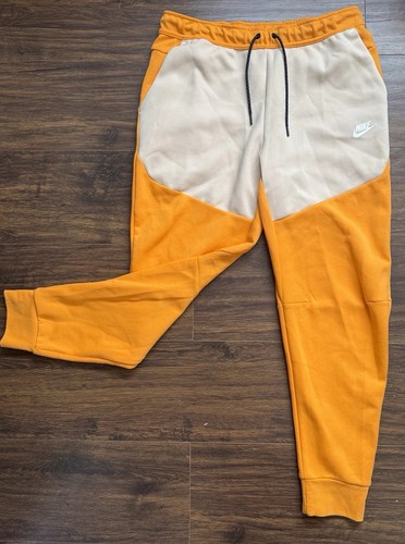 Nike tech joggers arancione - nike,