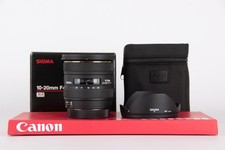 Sigma 10-20mm f4-5.6 EX DC HSM Canon  + 2 ANNI DI GARANZIA  - 2 YEARS WARRANTY