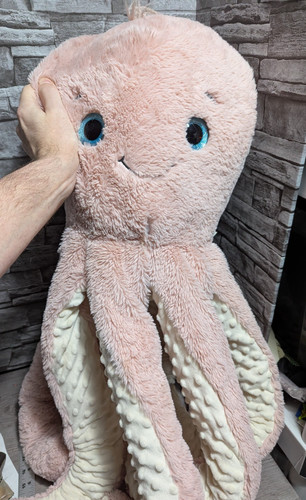 Peluche polpo gigante - xl, 36"