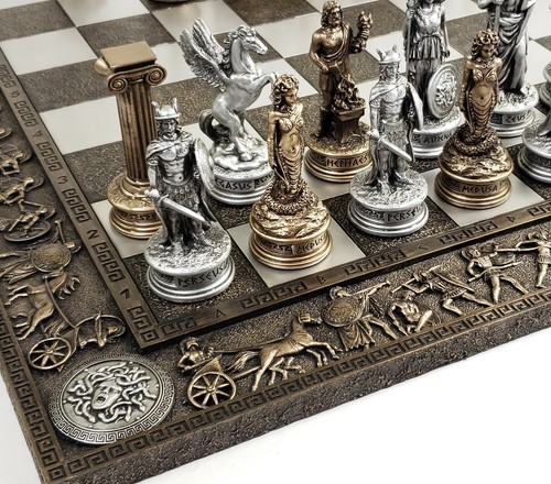 Set scacchi mitologia greca