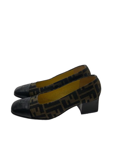 Fendi scarpa eu37 us7 - fendi, brown