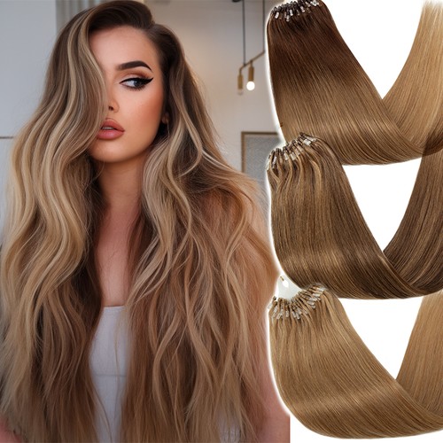 Estensioni capelli umani micro - capelli,