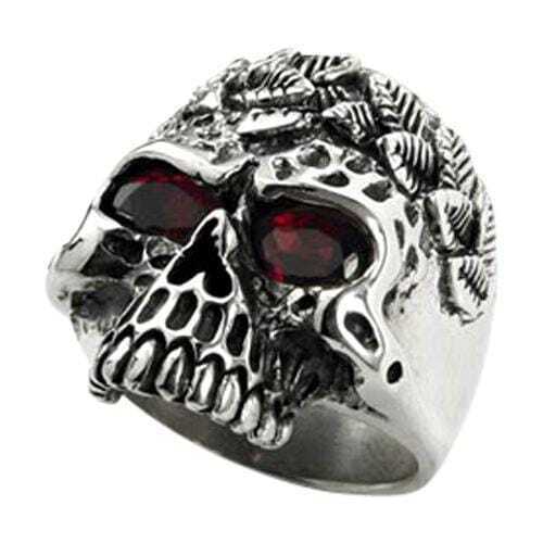 Anello teschio argento - anello,