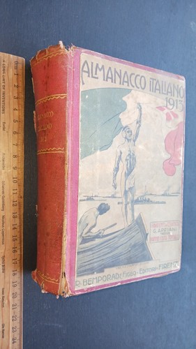 Almanacco italia 1913 - almanacco, d'italia