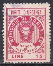 BARLETTA- Marca municipale