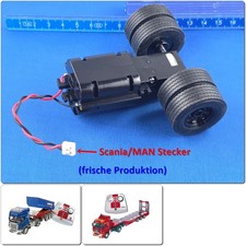 Ricambio: trasmissione motore MAN Scania Volvo Siku Control 1:32 con ruote