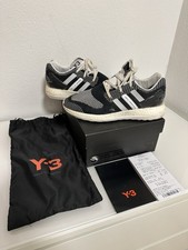 Adidas Y3 Yohji Yamamoto Y-3 Pure Boost ZG maglia bianca nucleo nero OG 42 2/3 US 9