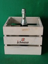 SECCHIELLO GHIACCIO PORTAGHIACCIO CASSETTA BIRRA ICHNUSA LEGNO PLASTICA. DA17