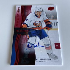 NHL Card-William Dufour-Red