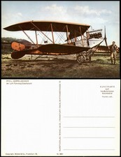 Cartolina FRECCIA BIPLANO de