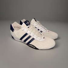 Rare scarpe da ginnastica Adidas adi Racer basse vintage marrone navy US 11 UK 10,5 EU 45 1/3