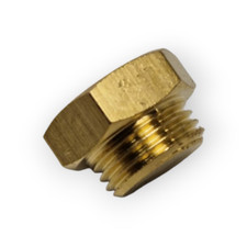 BRASS CAP FOR TAPERED FITTING