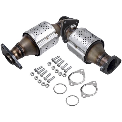 Front catalytic converter - front,