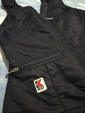 SALOPETTE SKI woman K-WAY 80's