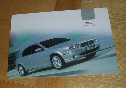 Brochure jaguar type - type, 2004