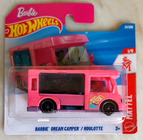 Hot wheels barbie dream camper - hot,