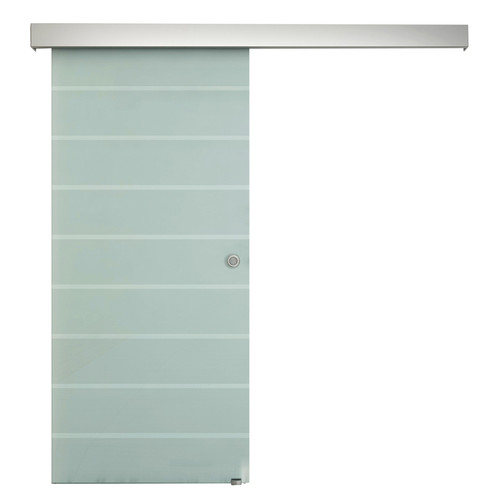 Porta scorrevole fienile - , vetro