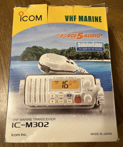 Icom m302 vhf radio barca - vhf,