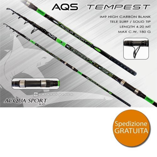 Canna pesca aqs tempest - tempest, tx