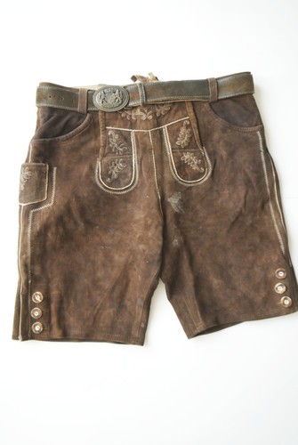 Pantaloni corti pelle - in,