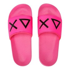 Sun 68 X34403-62 ciabattina  in gomma Girl's Slippers Logo bambino PE24